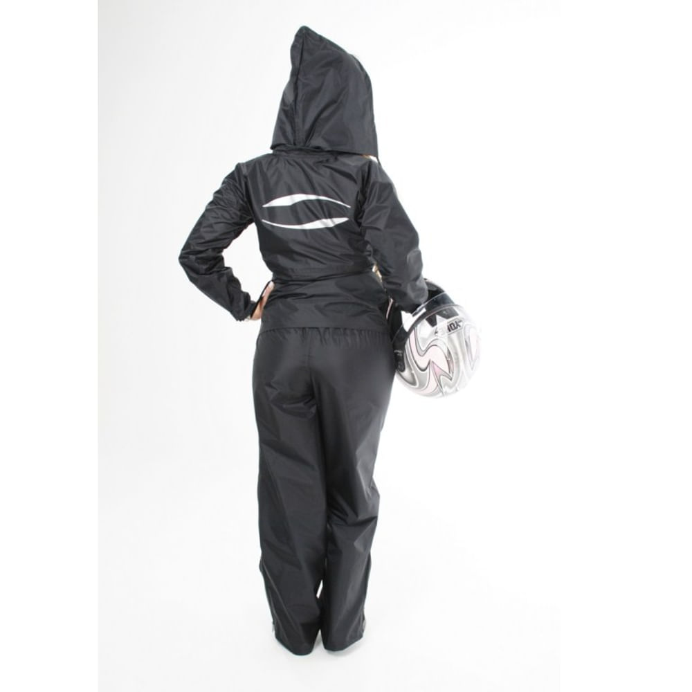 Capa Chuva Pioneira Full Nylon Feminino JMJmotos